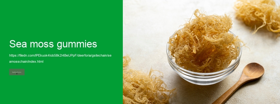 sea moss gummies recipe